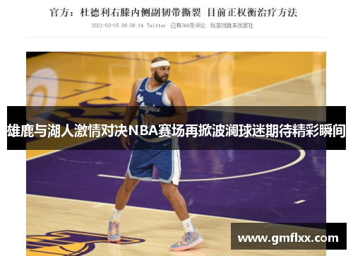 雄鹿与湖人激情对决NBA赛场再掀波澜球迷期待精彩瞬间